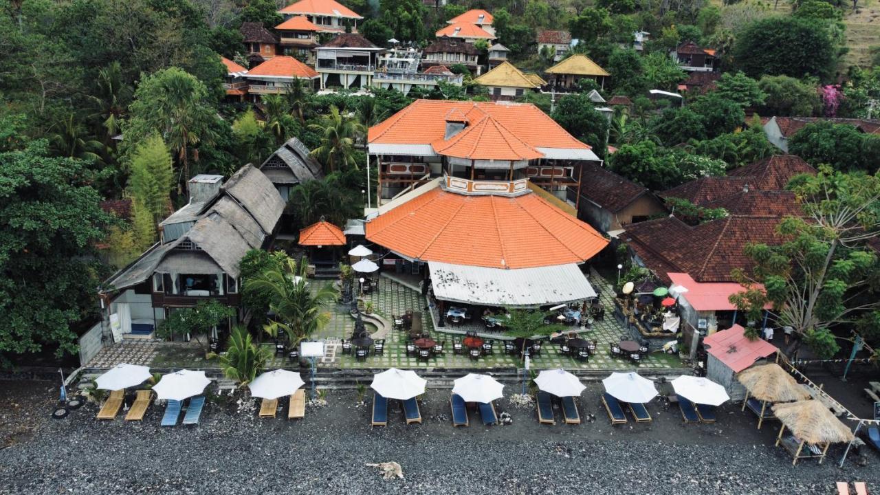 Amed Cafe & Hotel Kebun Wayan Ngoại thất bức ảnh