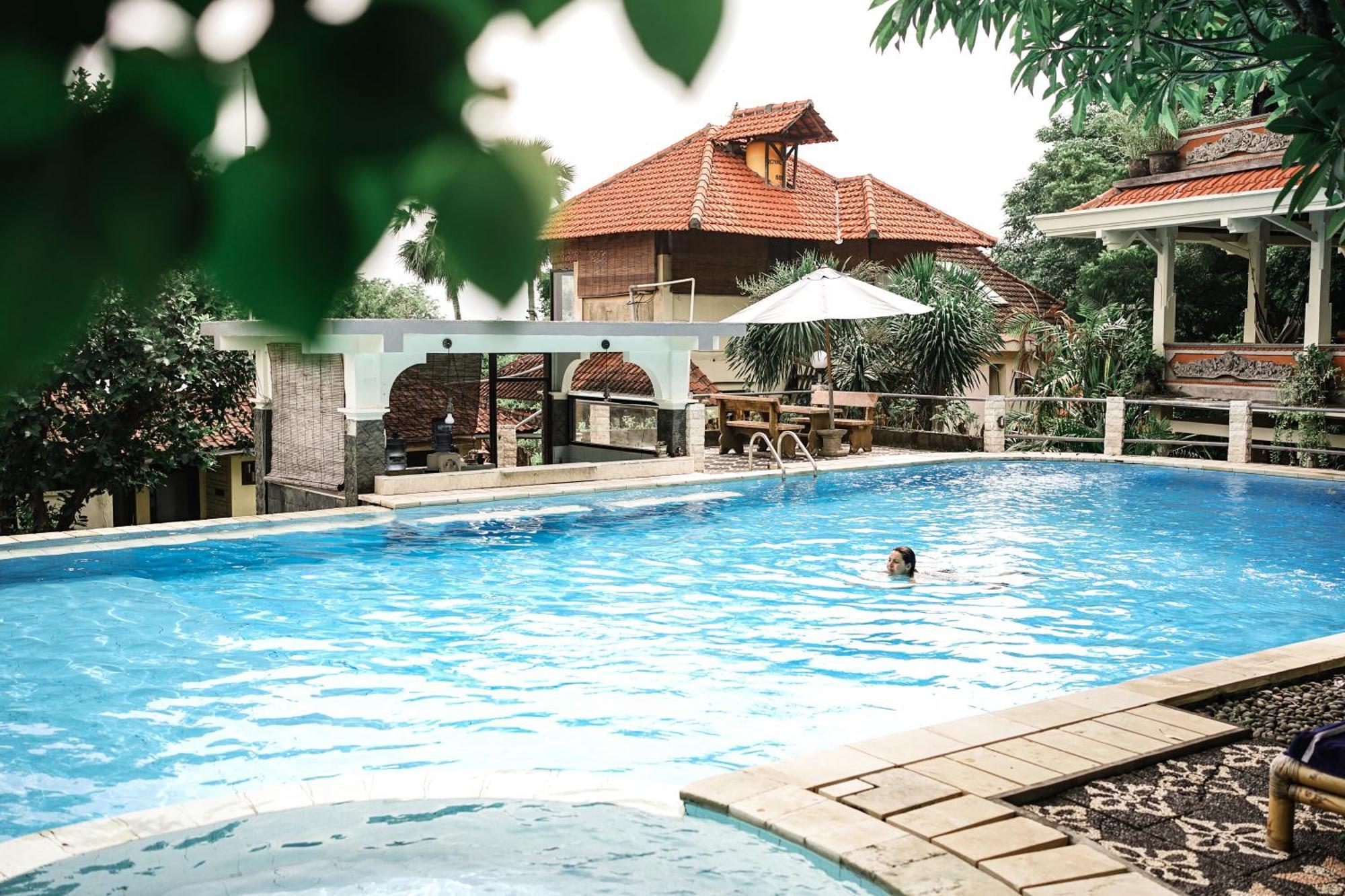 Amed Cafe & Hotel Kebun Wayan Ngoại thất bức ảnh