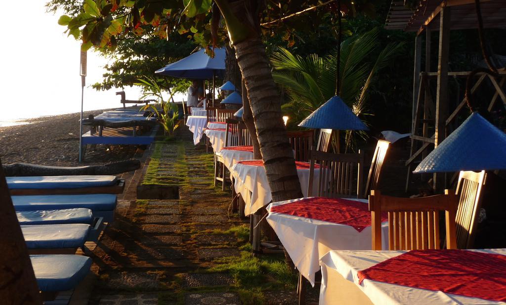 Amed Cafe & Hotel Kebun Wayan Ngoại thất bức ảnh