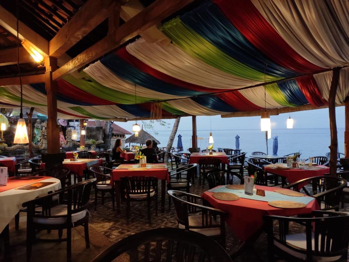 Amed Cafe & Hotel Kebun Wayan Ngoại thất bức ảnh